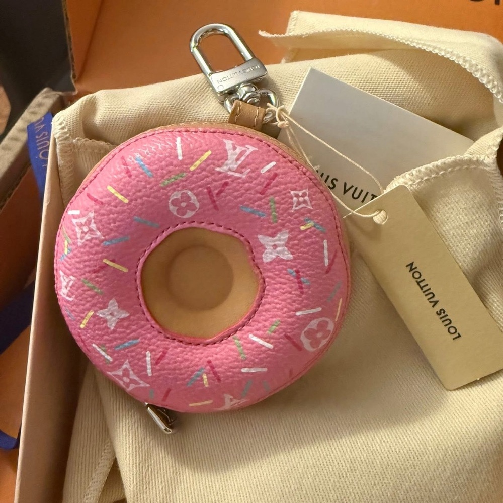 Louis Vuitton Pink Donut Charm